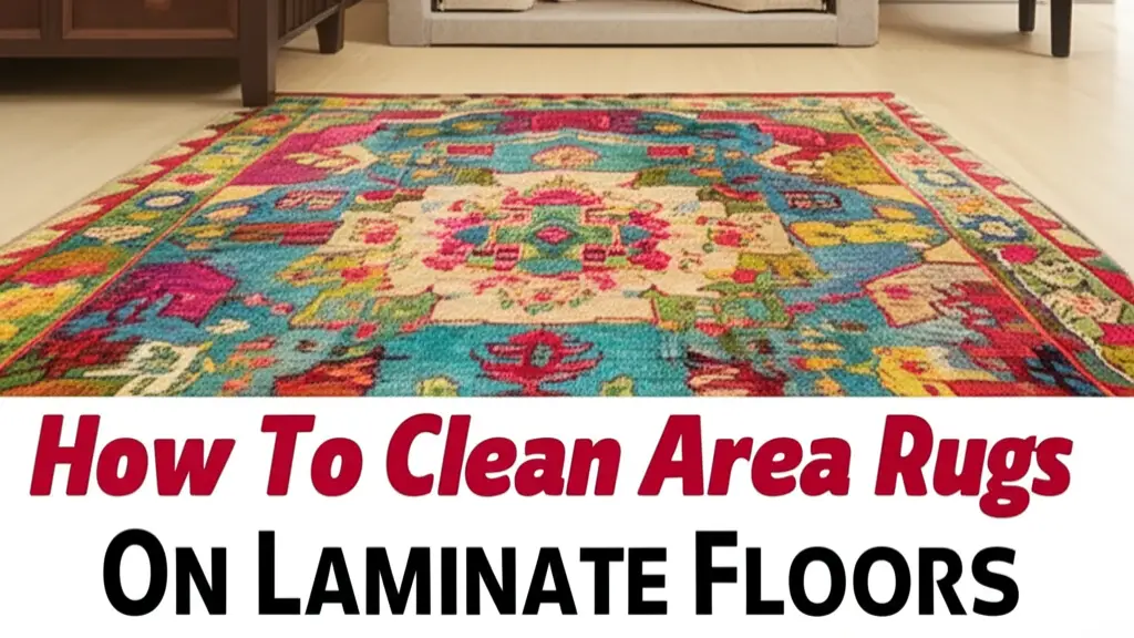 Keep your laminate floors & area rugs fresh! Learn the best methods to clean area rugs on laminate without causing damage. Simple tips & tricks inside!