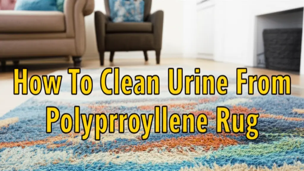 Discover the best methods to effectively clean urine from your polypropylene rug, eliminating stains & odors. Quick tips & DIY solutions inside!