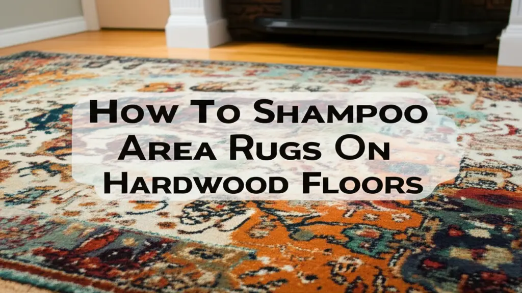 How To Shampoo Area Rugs On Hardwood Floors
