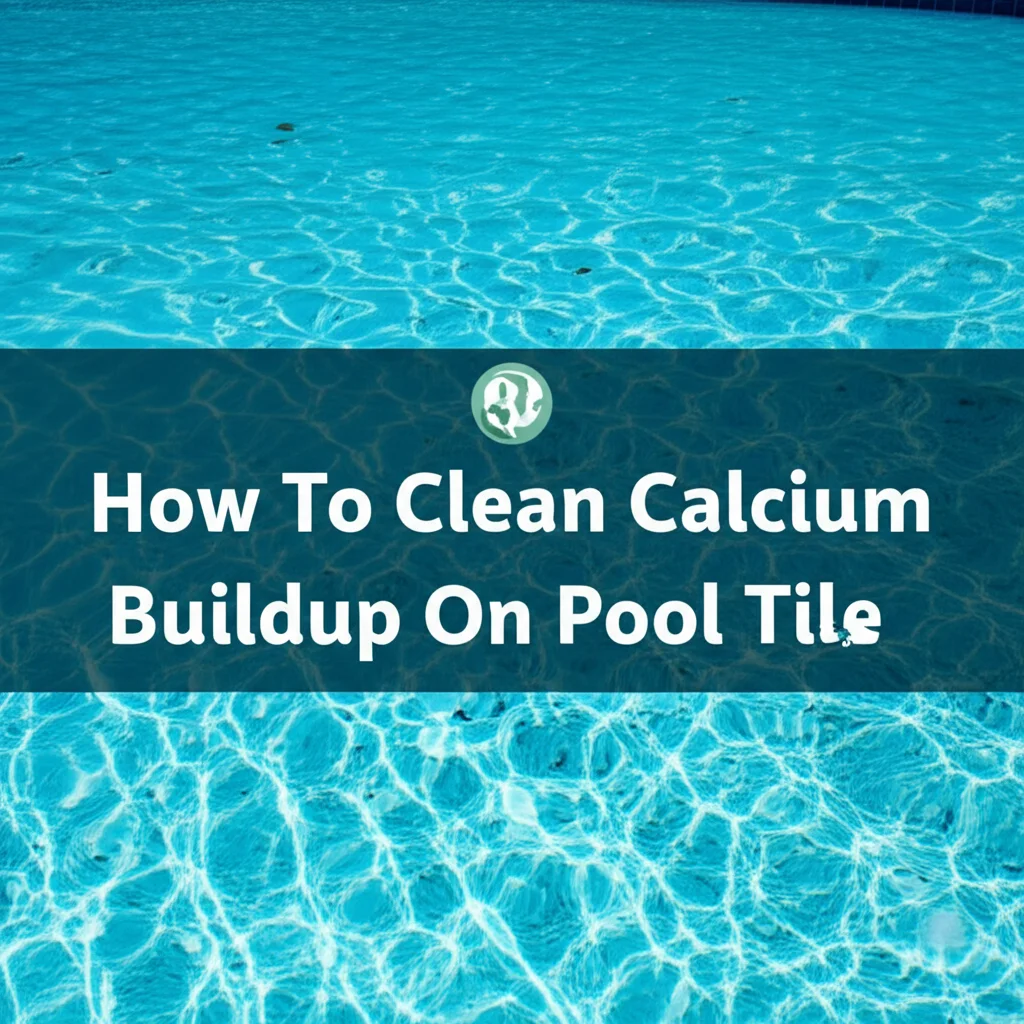 How To Clean Calcium Buildup On Pool Tile