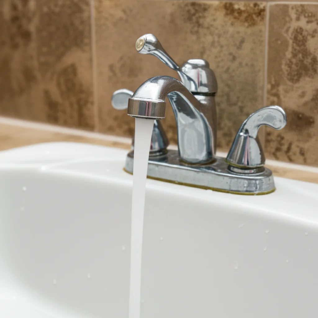 How To Clean Build Up On Faucet
