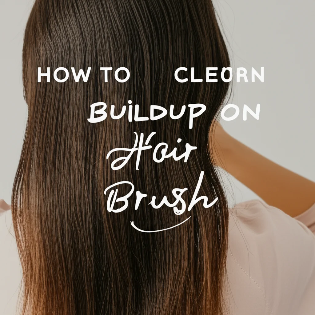 How To Clean Buildup On Hair Brush