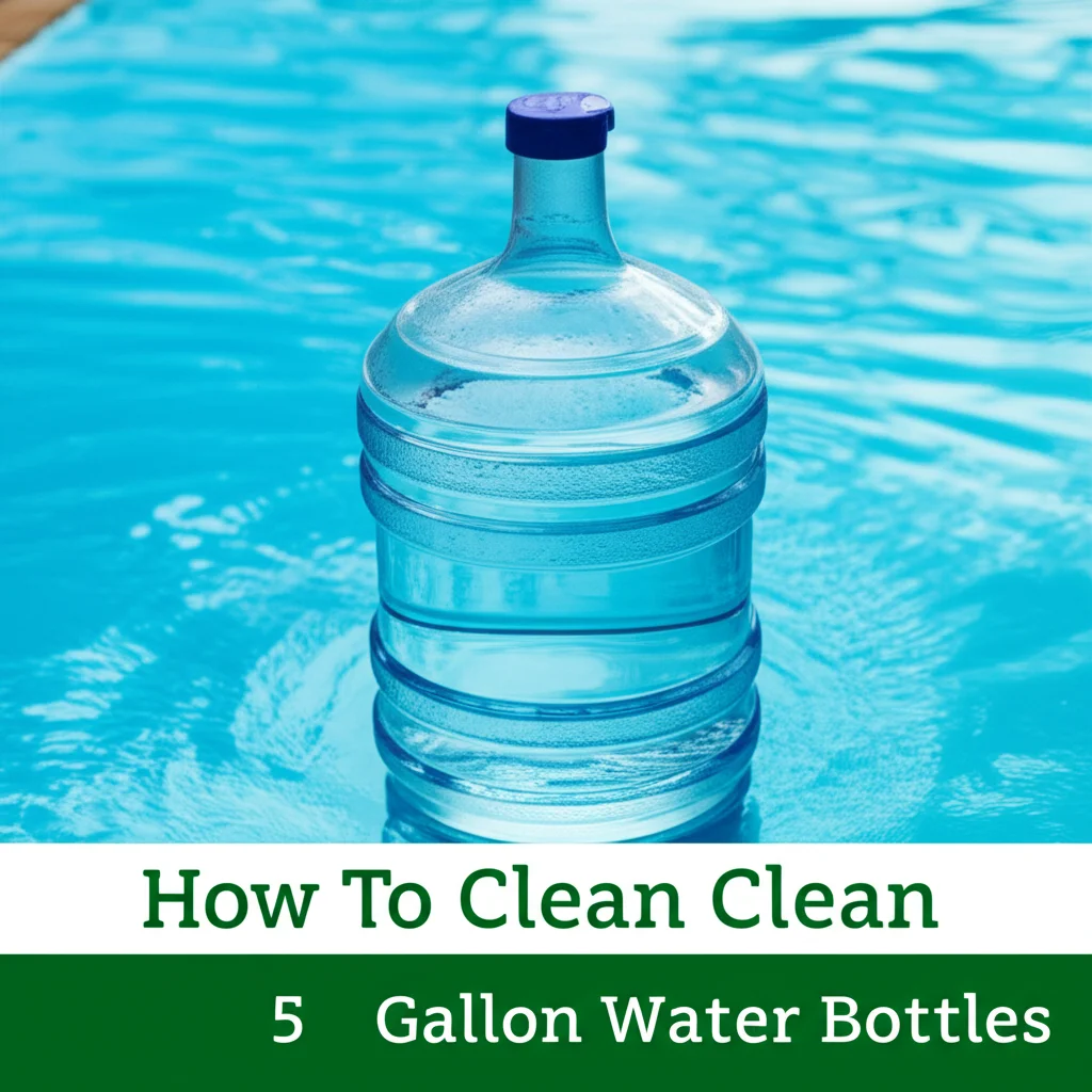 How To Clean 5 Gallon Water Bottles