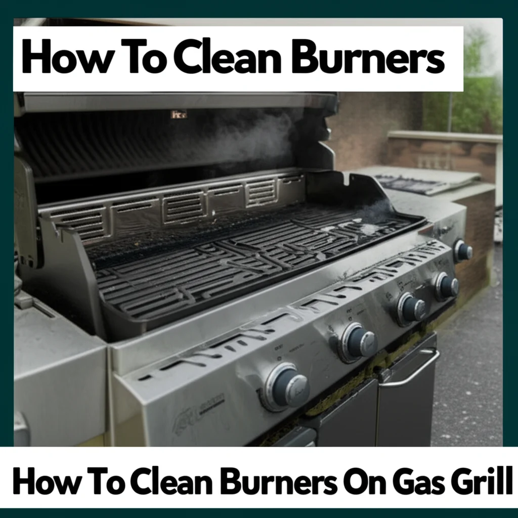How To Clean Burners On Gas Grill