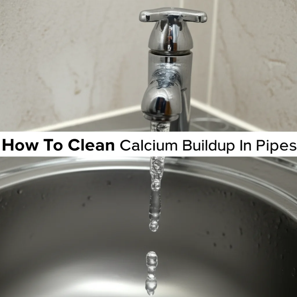 How To Clean Calcium Buildup In Pipes