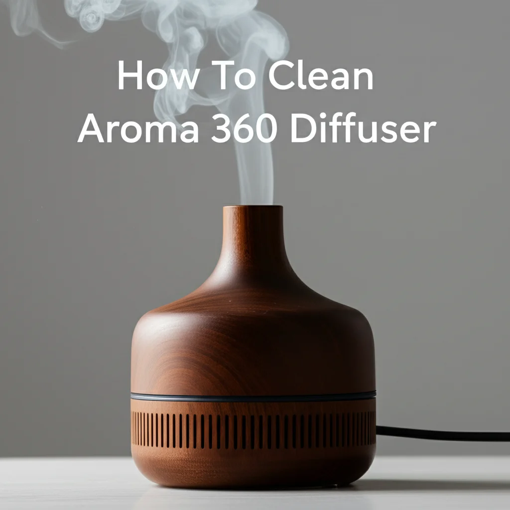 How To Clean Aroma 360 Diffuser