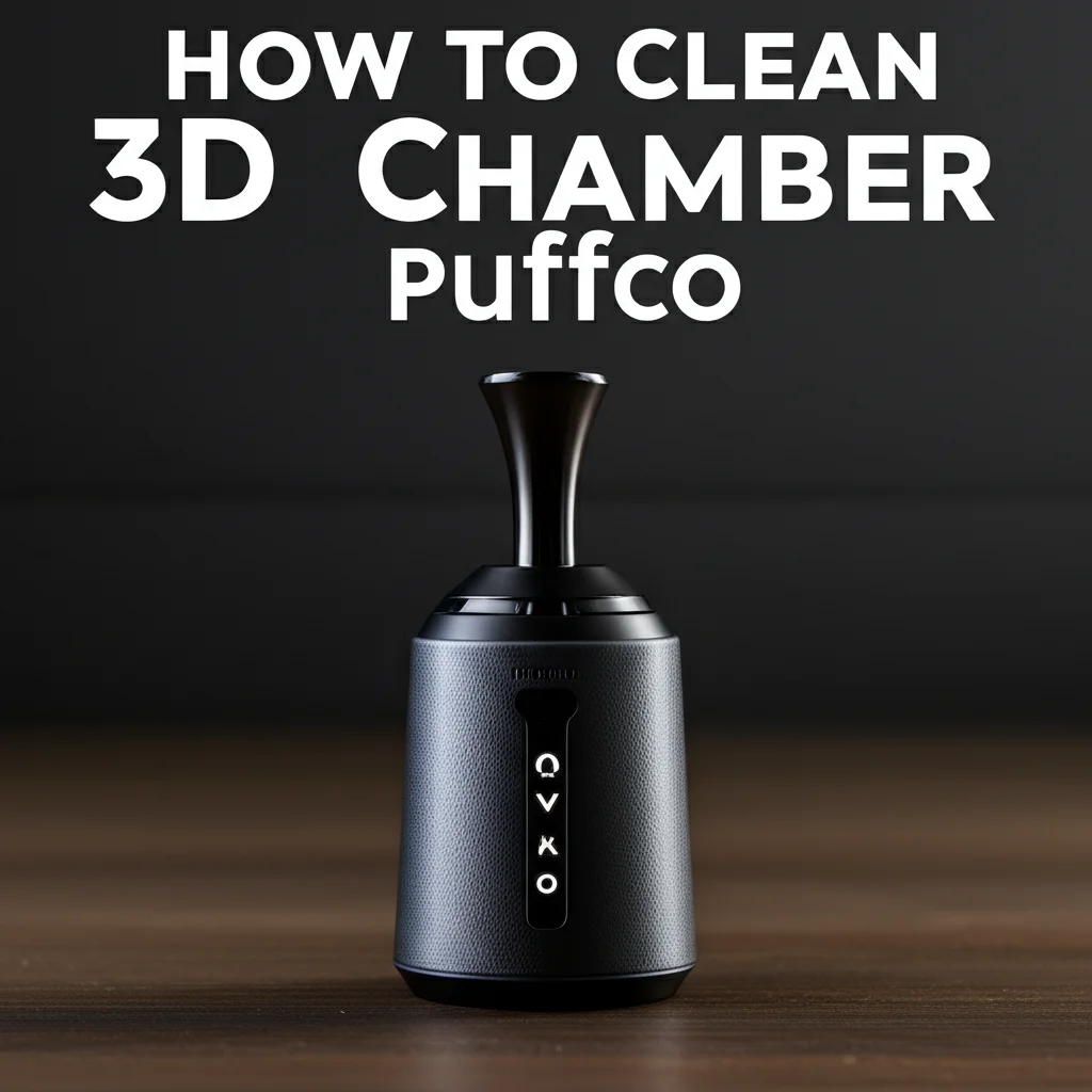 How To Clean 3d Chamber Puffco