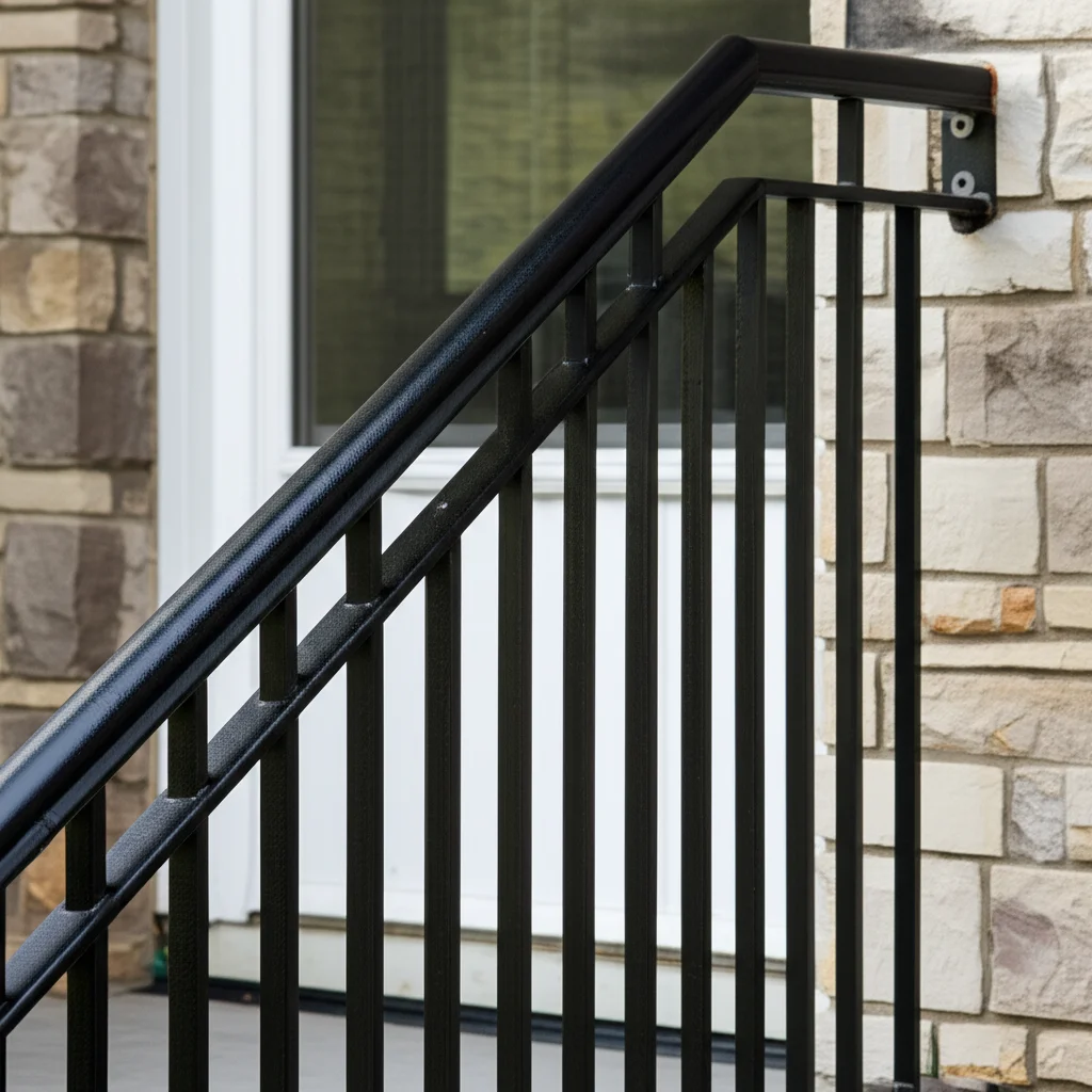 How To Clean Black Metal Railings