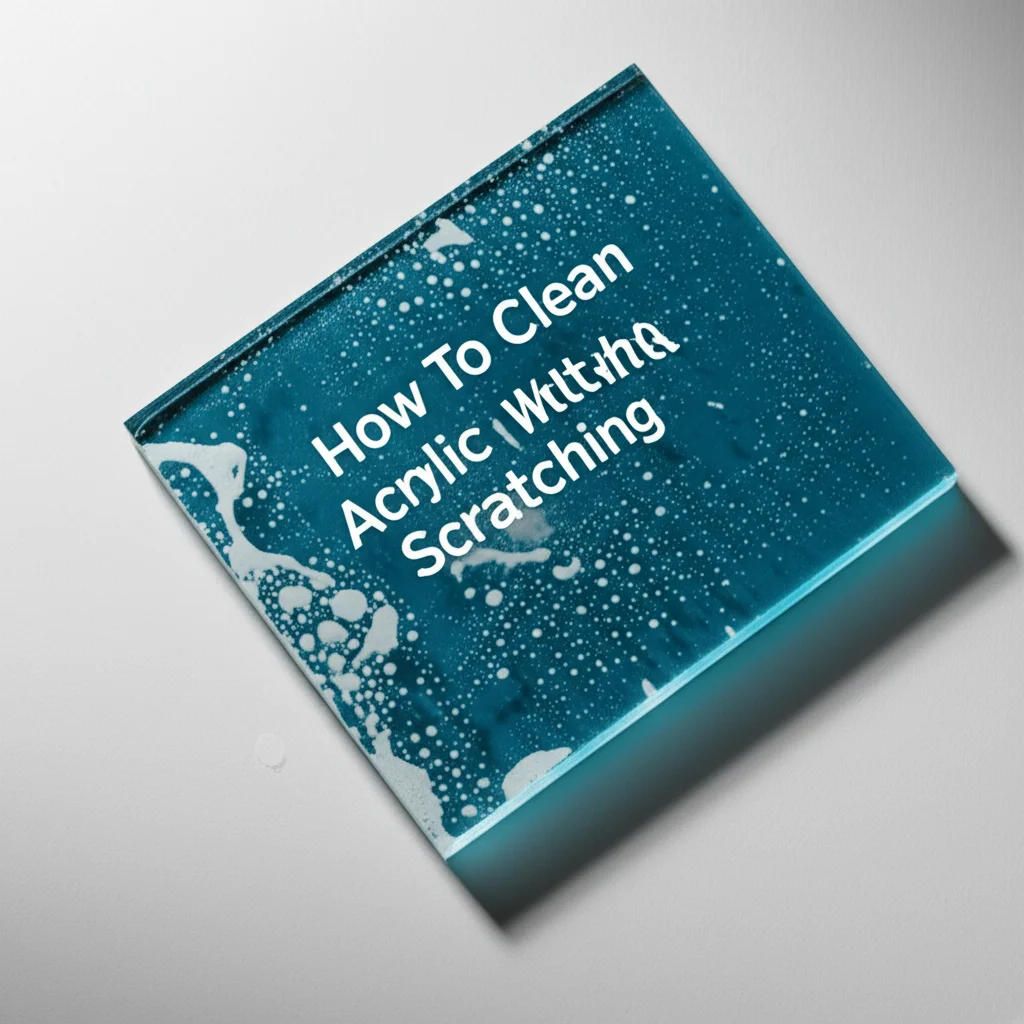 How To Clean Acrylic Without Scratching