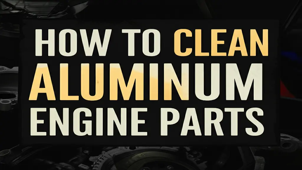 How To Clean Aluminum Engine Parts