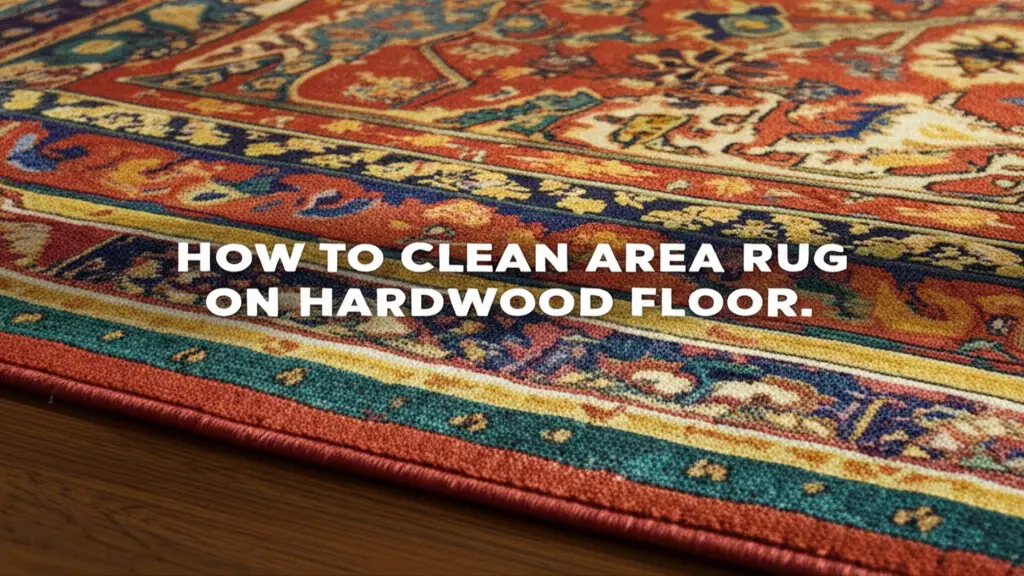 How To Clean Area Rug On Hardwood Floor