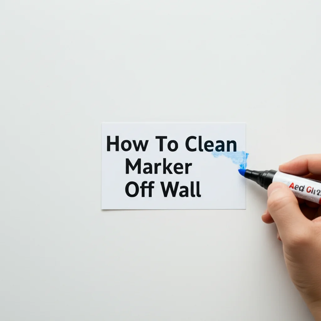 How To Clean Marker Off Wall