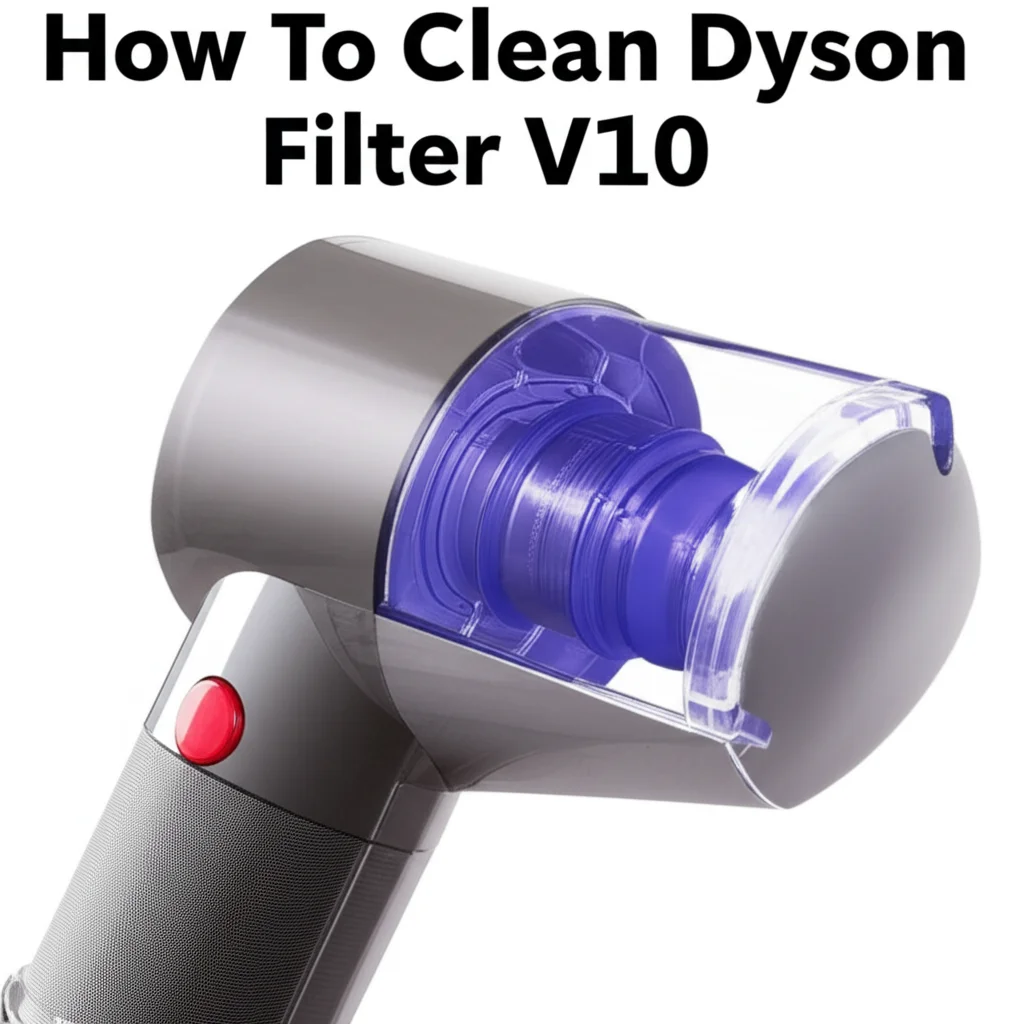 How To Clean Dyson Filter V10