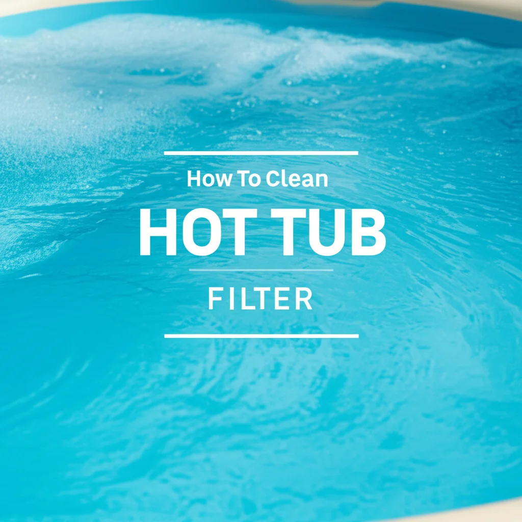How To Clean Hot Tub Filter