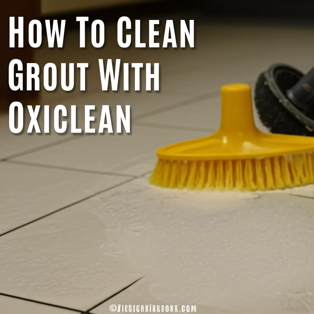 How To Clean Grout With Oxiclean