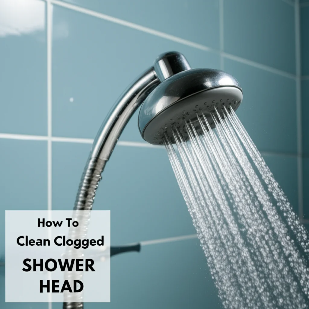 How To Clean Clogged Shower Head