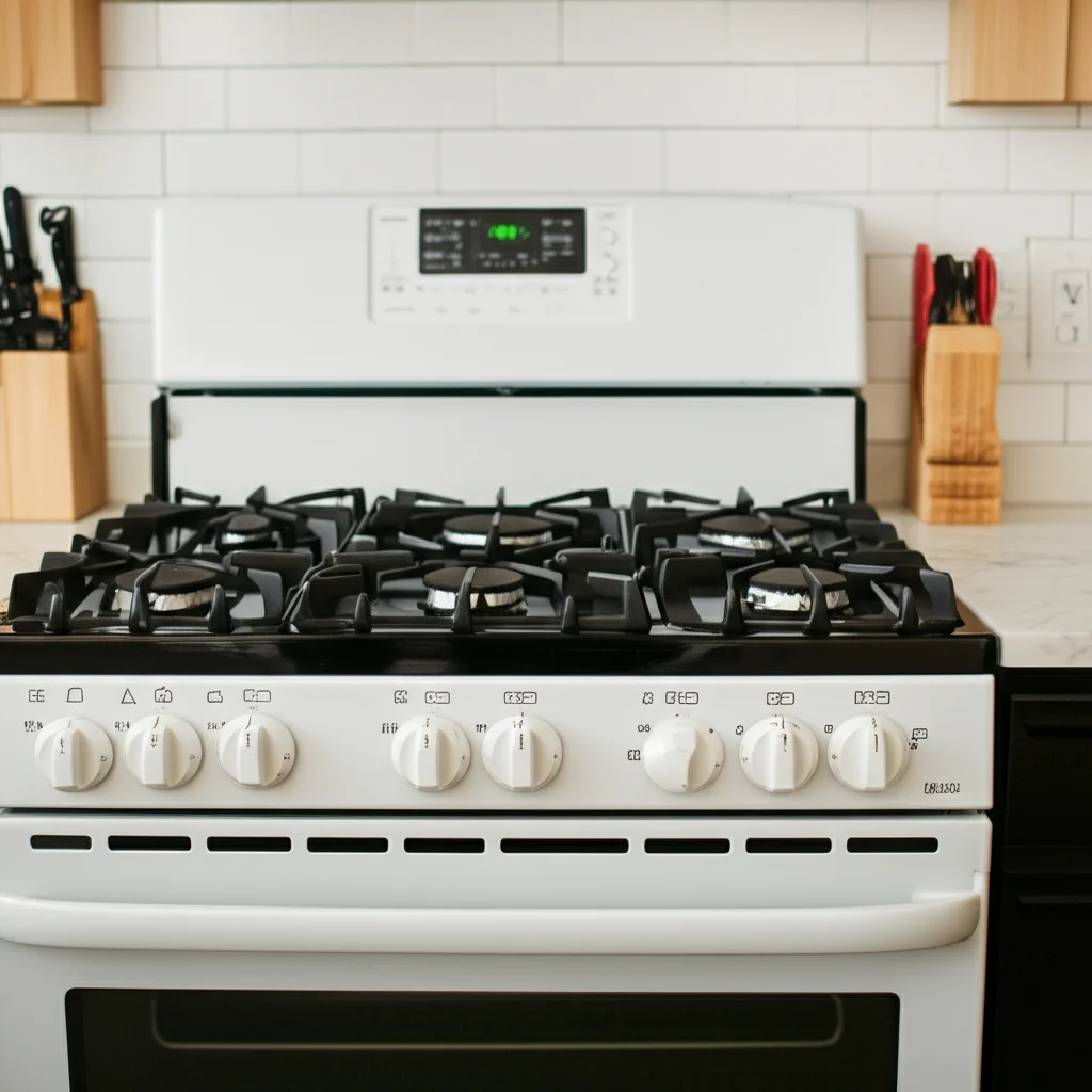 How To Clean White Stove Top