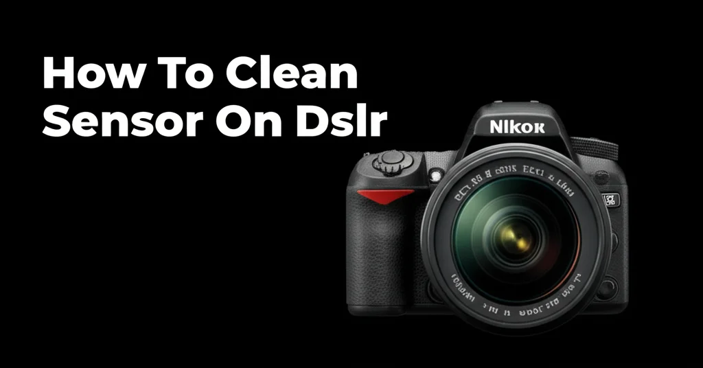 How To Clean Sensor On Dslr