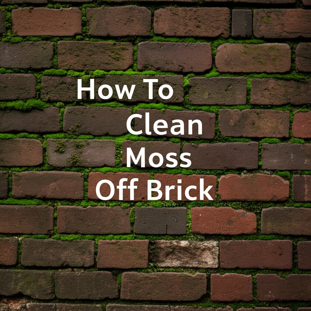 How To Clean Moss Off Brick