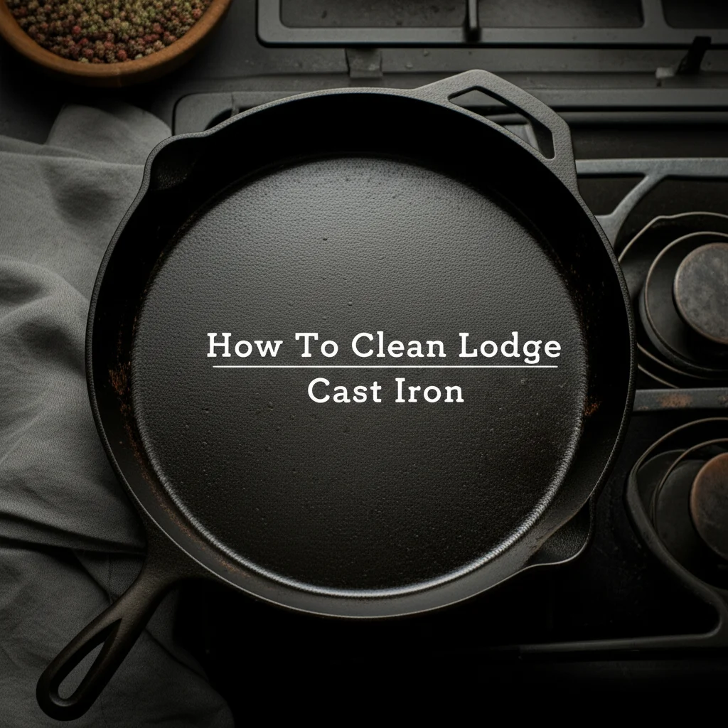 How To Clean Lodge Cast Iron
