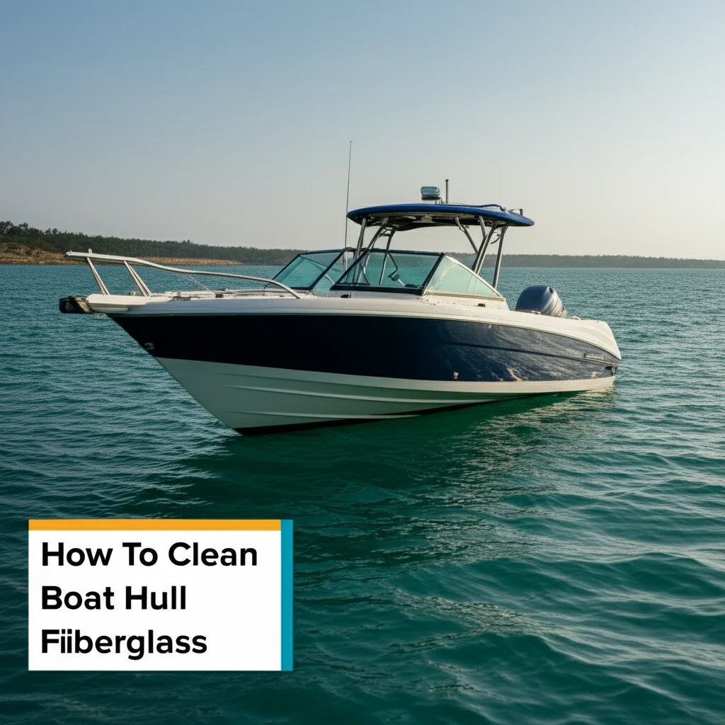 How To Clean Boat Hull Fiberglass