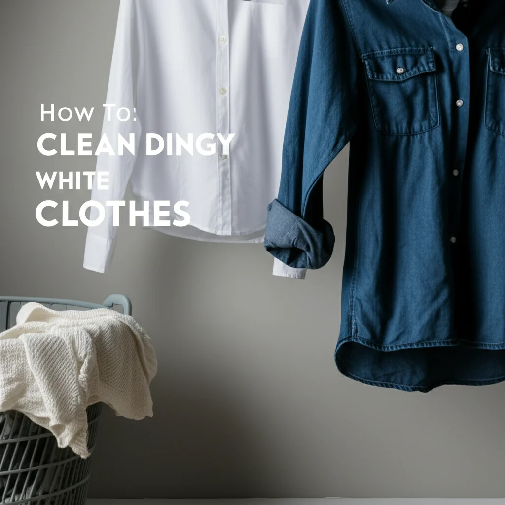 How To Clean Dingy White Clothes