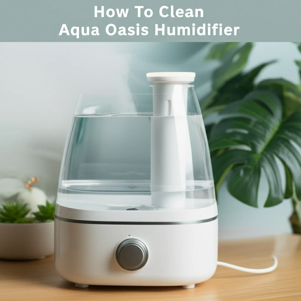 How To Clean Aqua Oasis Humidifier