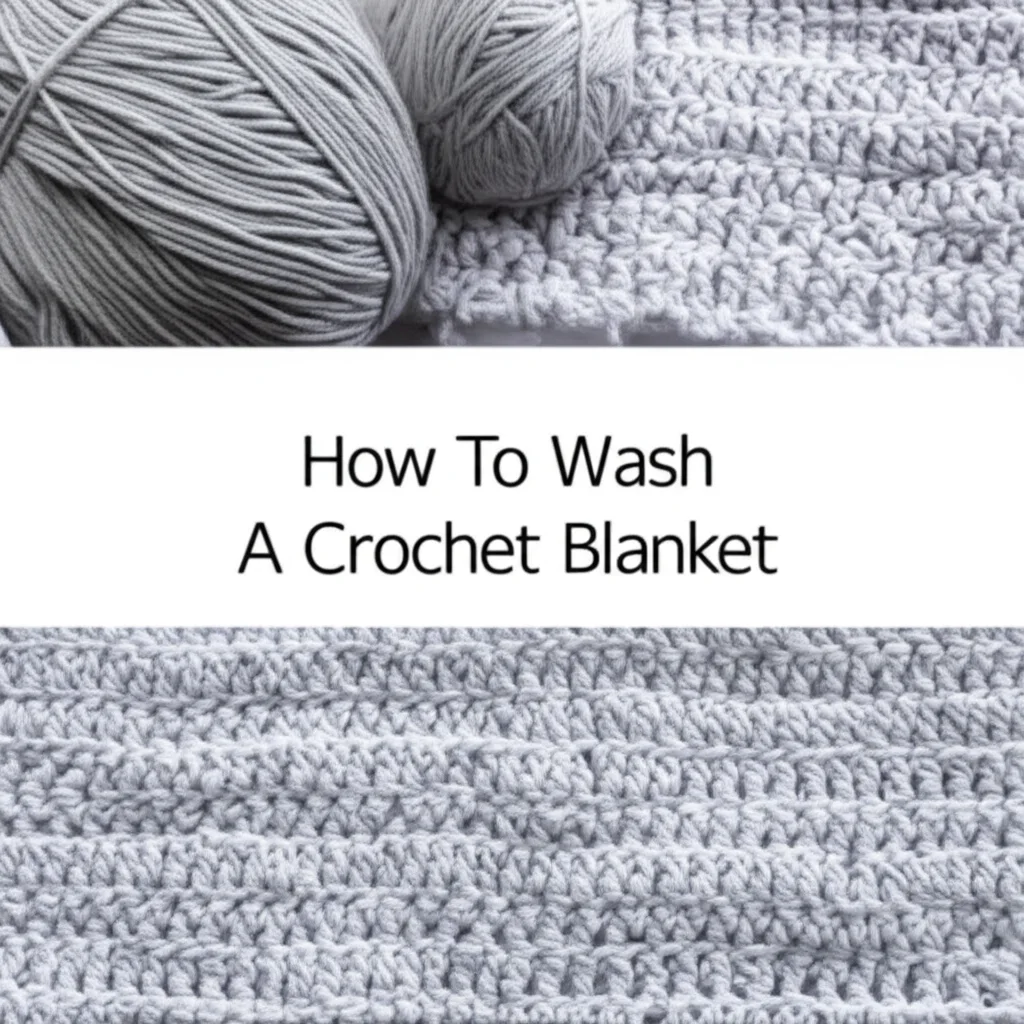 How To Wash A Crochet Blanket