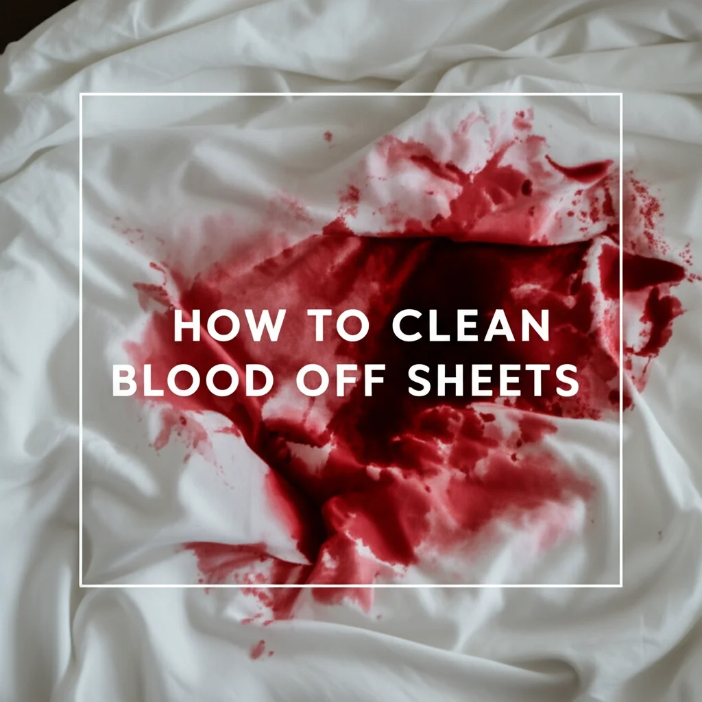 How To Clean Blood Off Sheets
