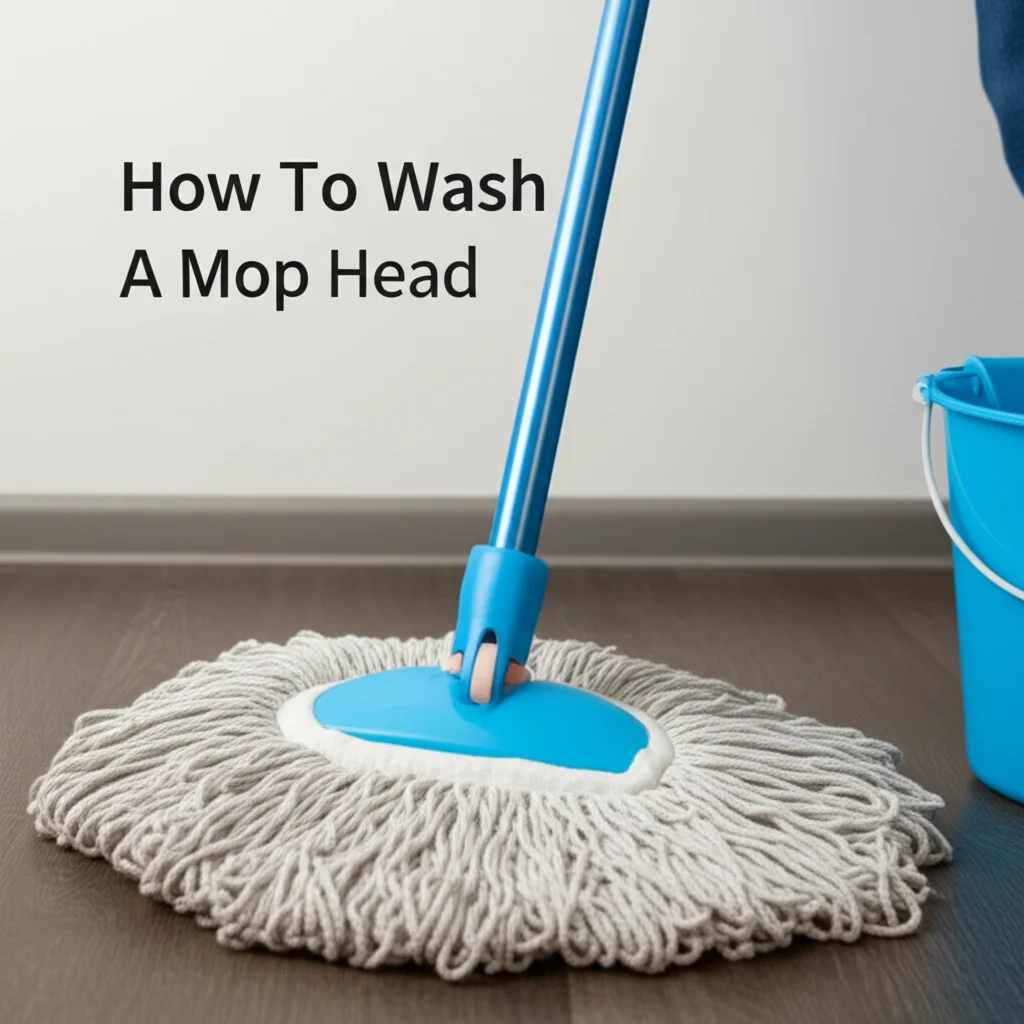 How To Wash A Mop Head