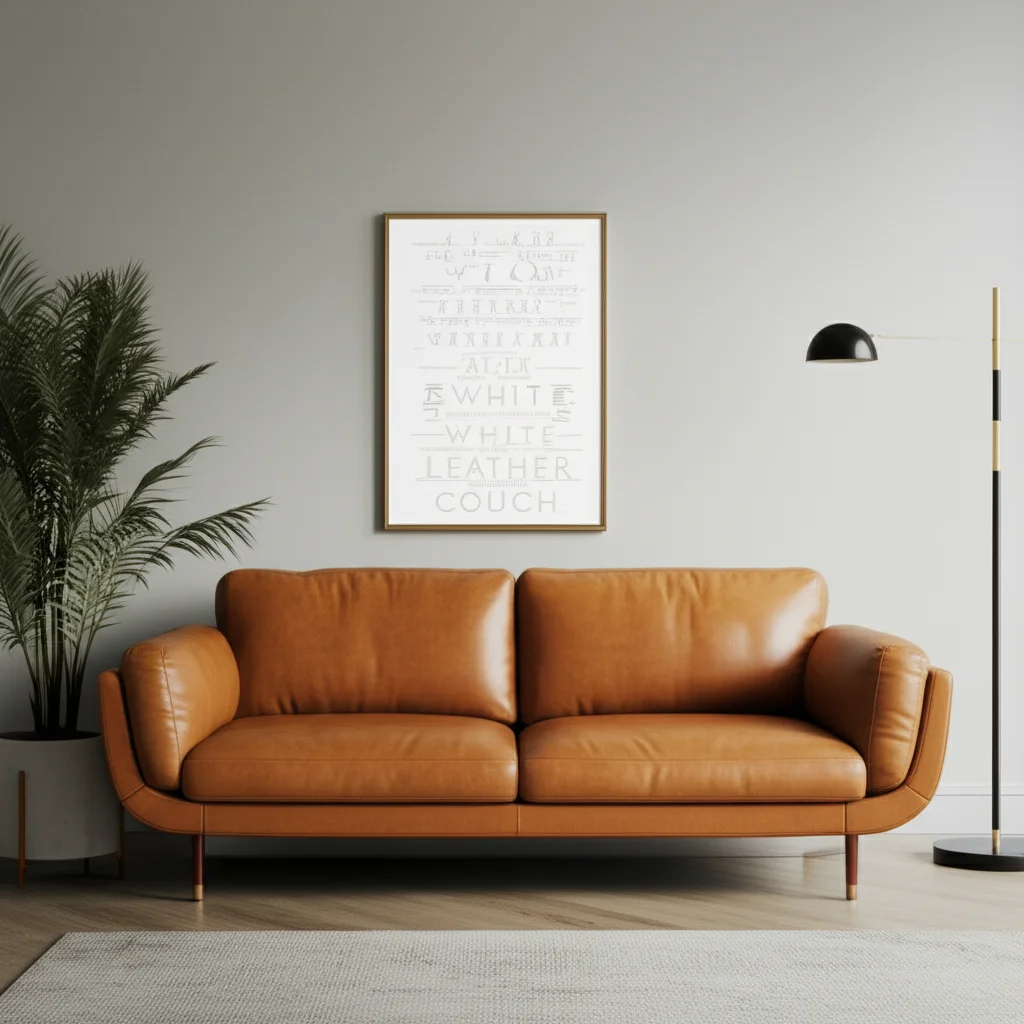 How To Clean White Leather Couch