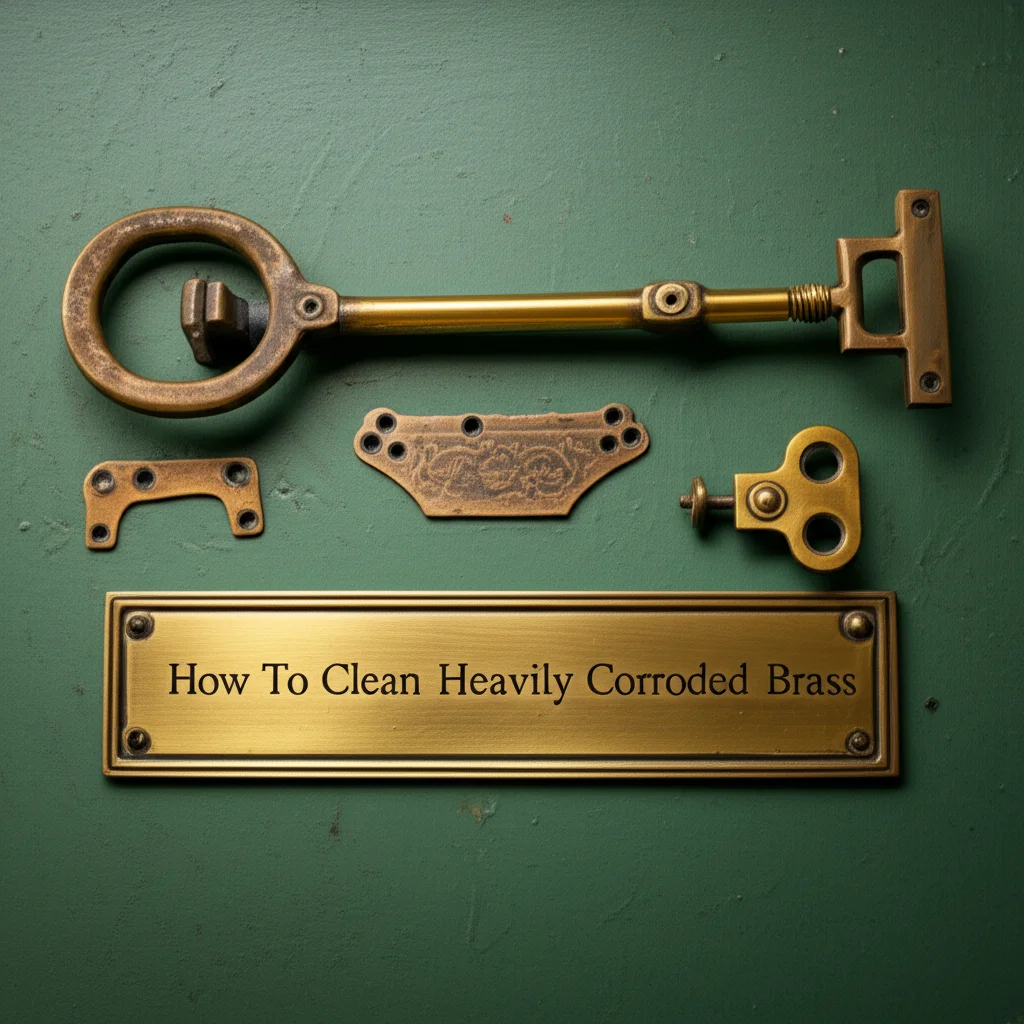 How To Clean Heavily Corroded Brass