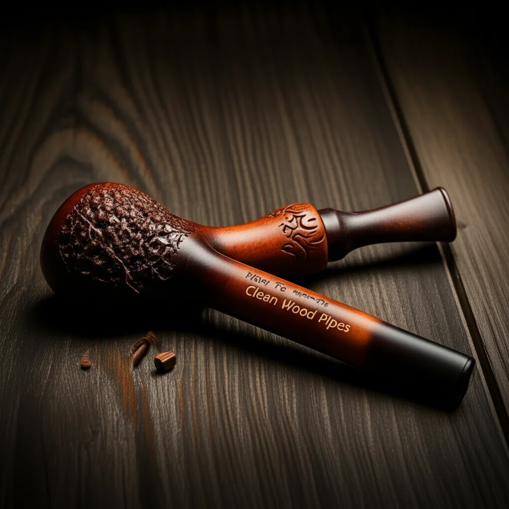 How To Clean Wood Pipes