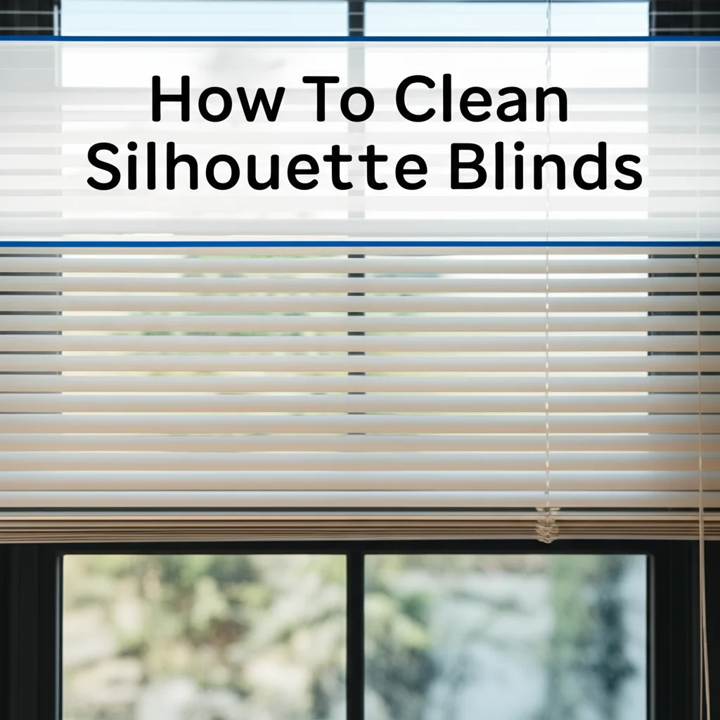 How To Clean Silhouette Blinds