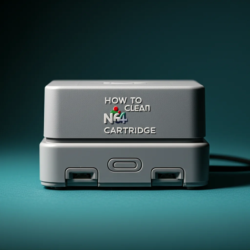 How To Clean N64 Cartridge