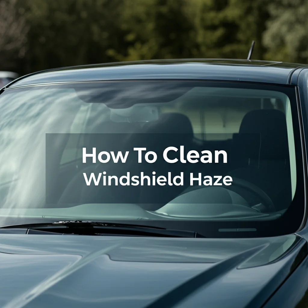 How To Clean Windshield Haze