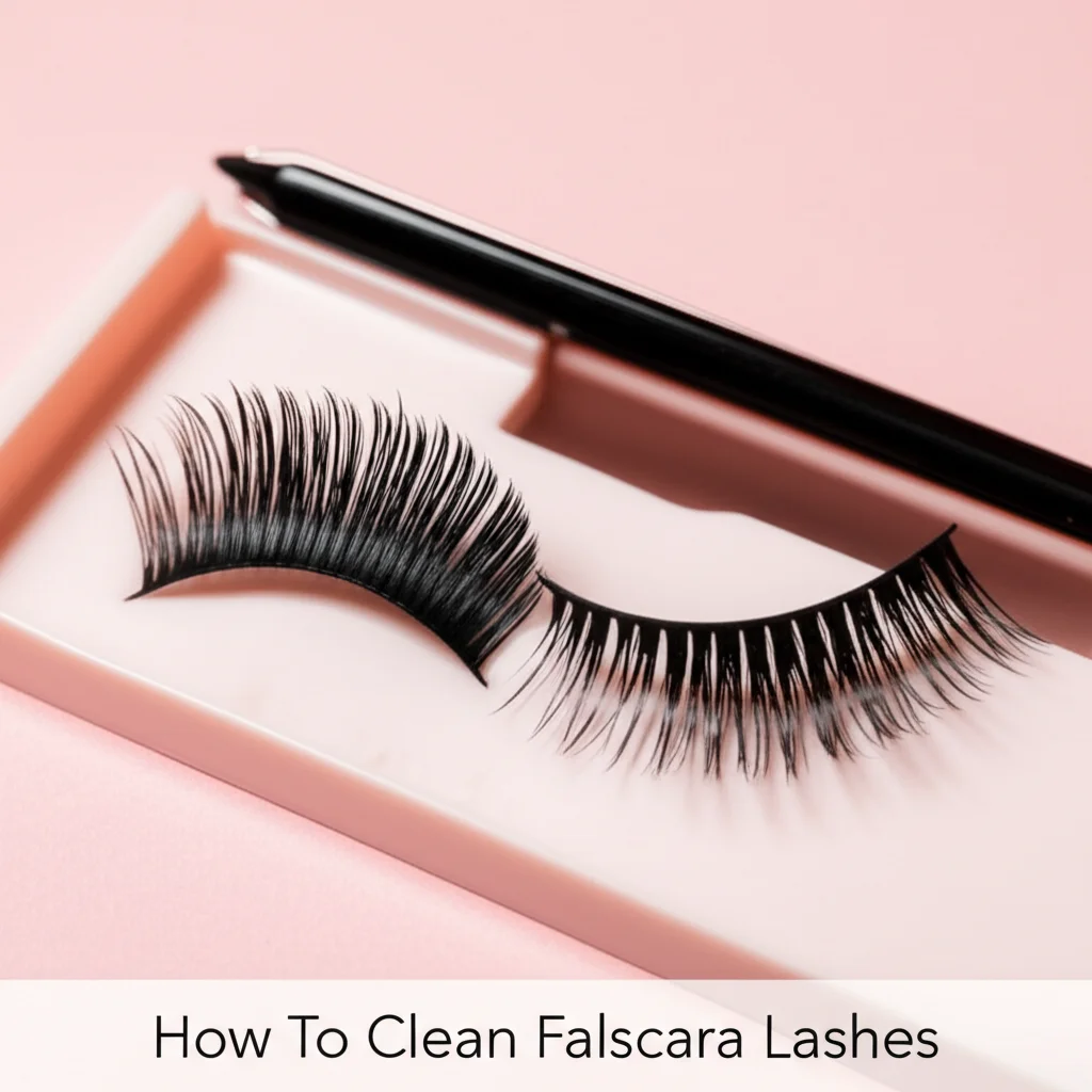 How To Clean Falscara Lashes