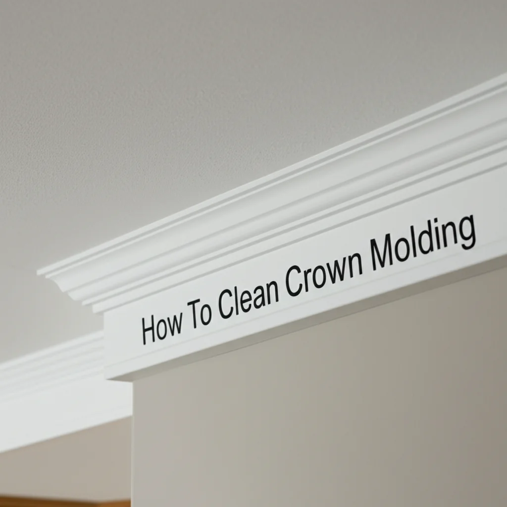 How To Clean Crown Molding