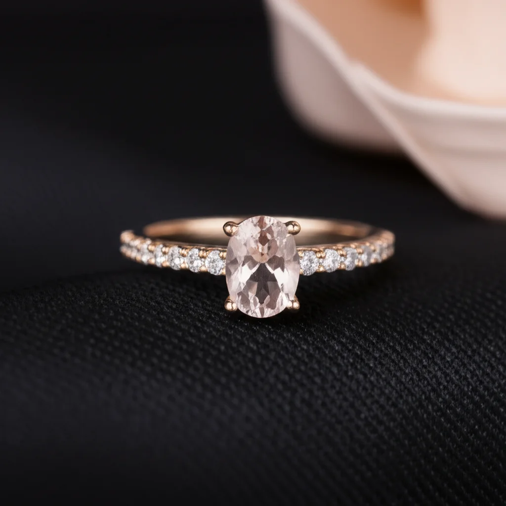 How To Clean Morganite Ring