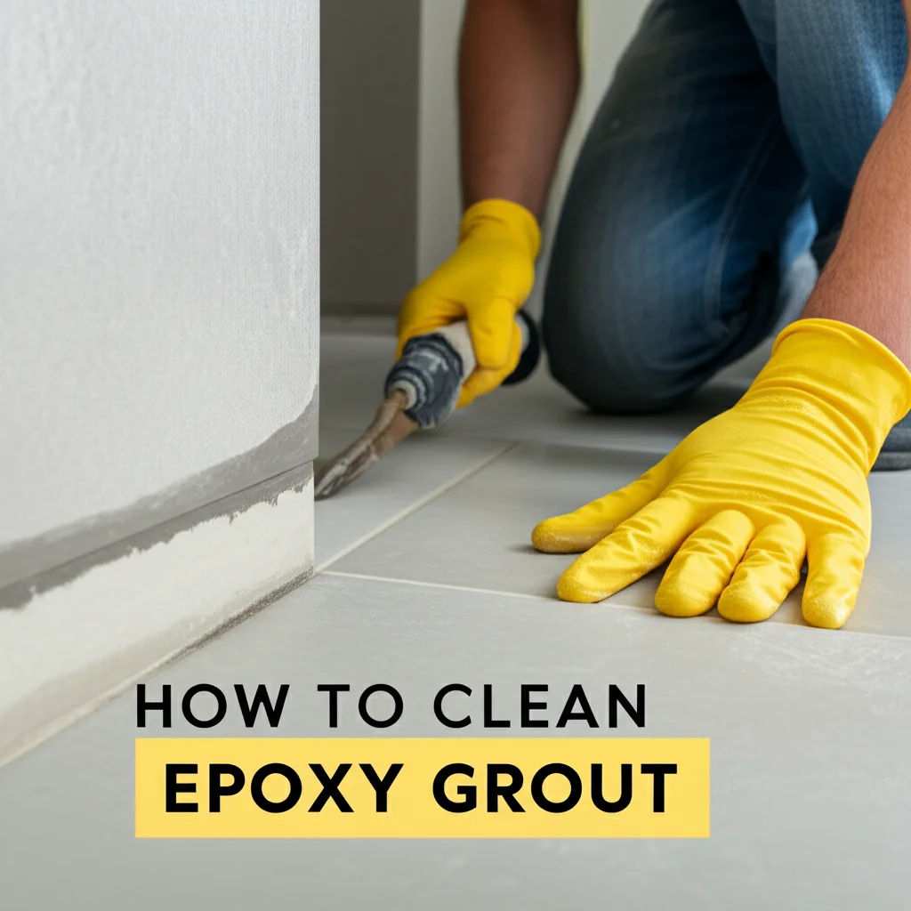 How To Clean Epoxy Grout