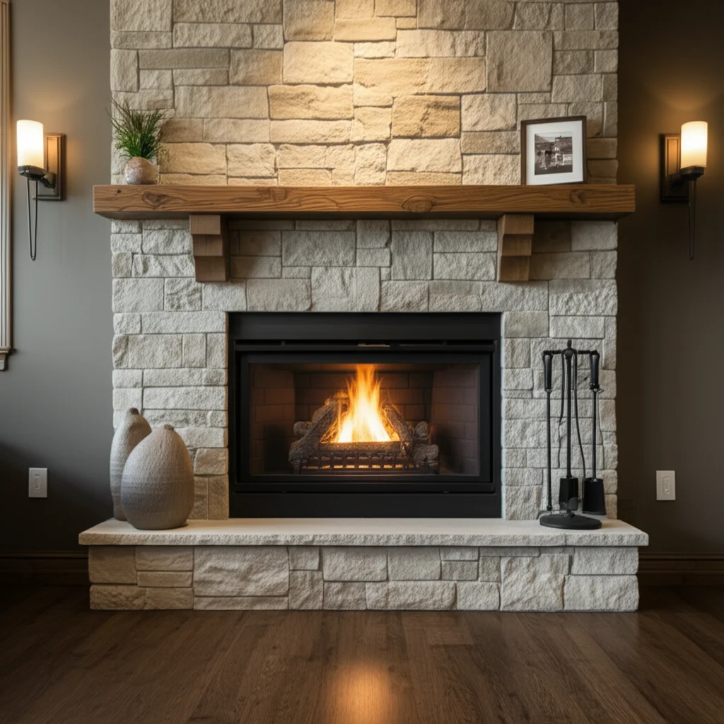 How To Clean Sandstone Fireplace