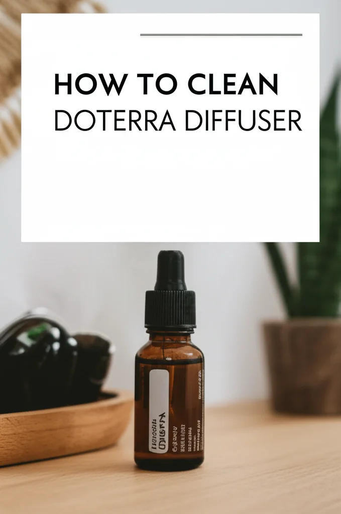 How To Clean Doterra Diffuser