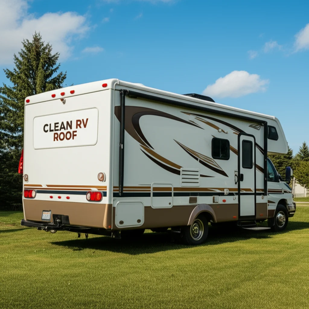 How To Clean Rv Roof