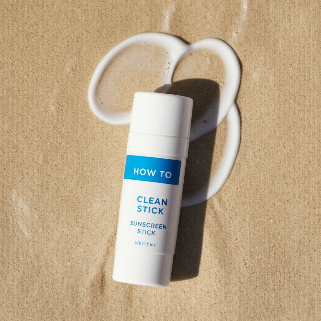 How To Clean Sunscreen Stick