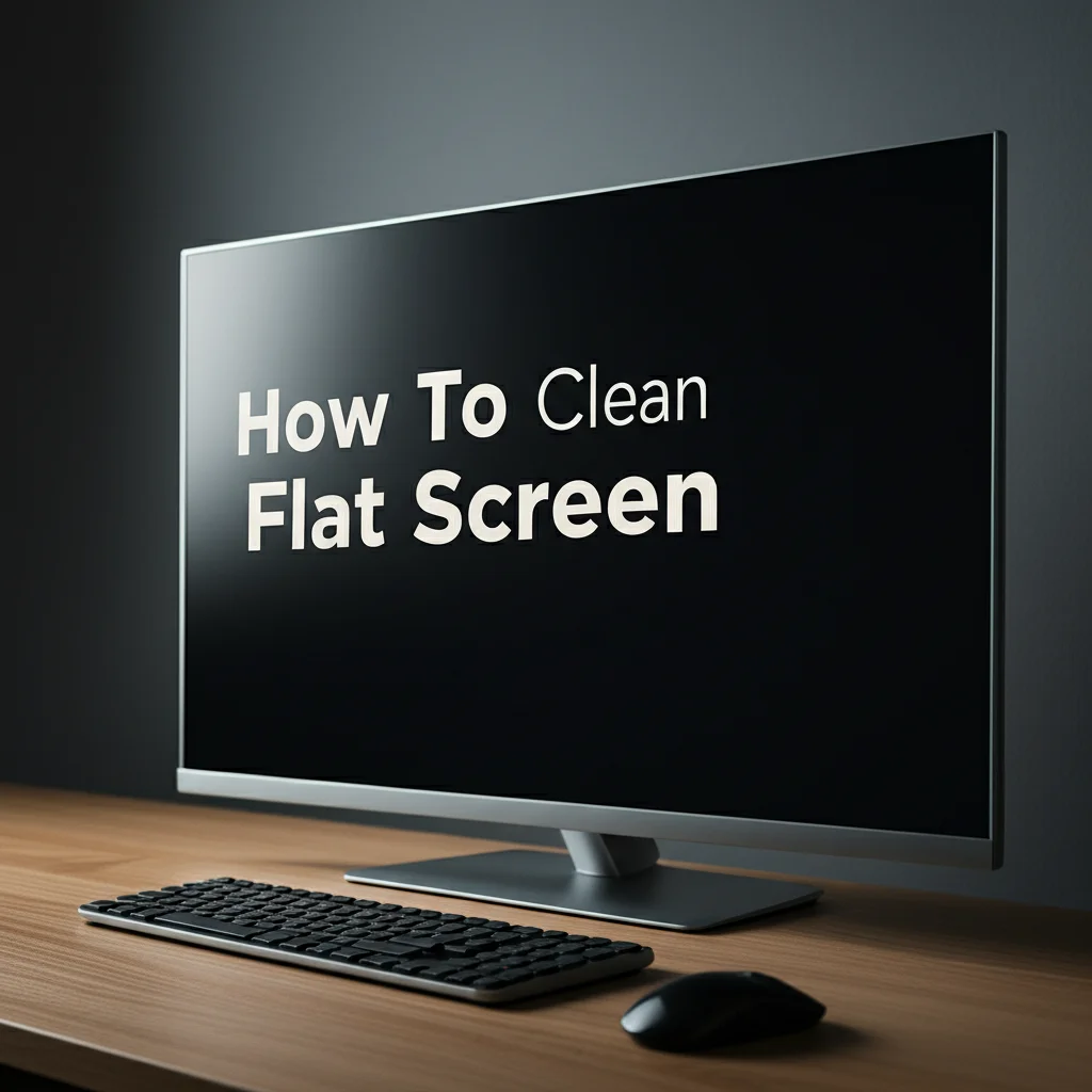 How To Clean Flat Screen