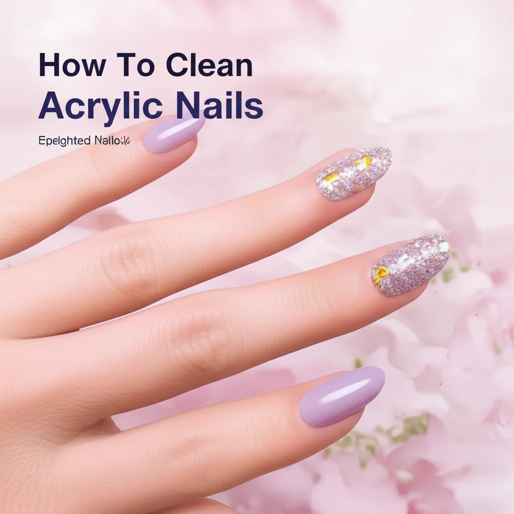 How To Clean Acrylic Nails