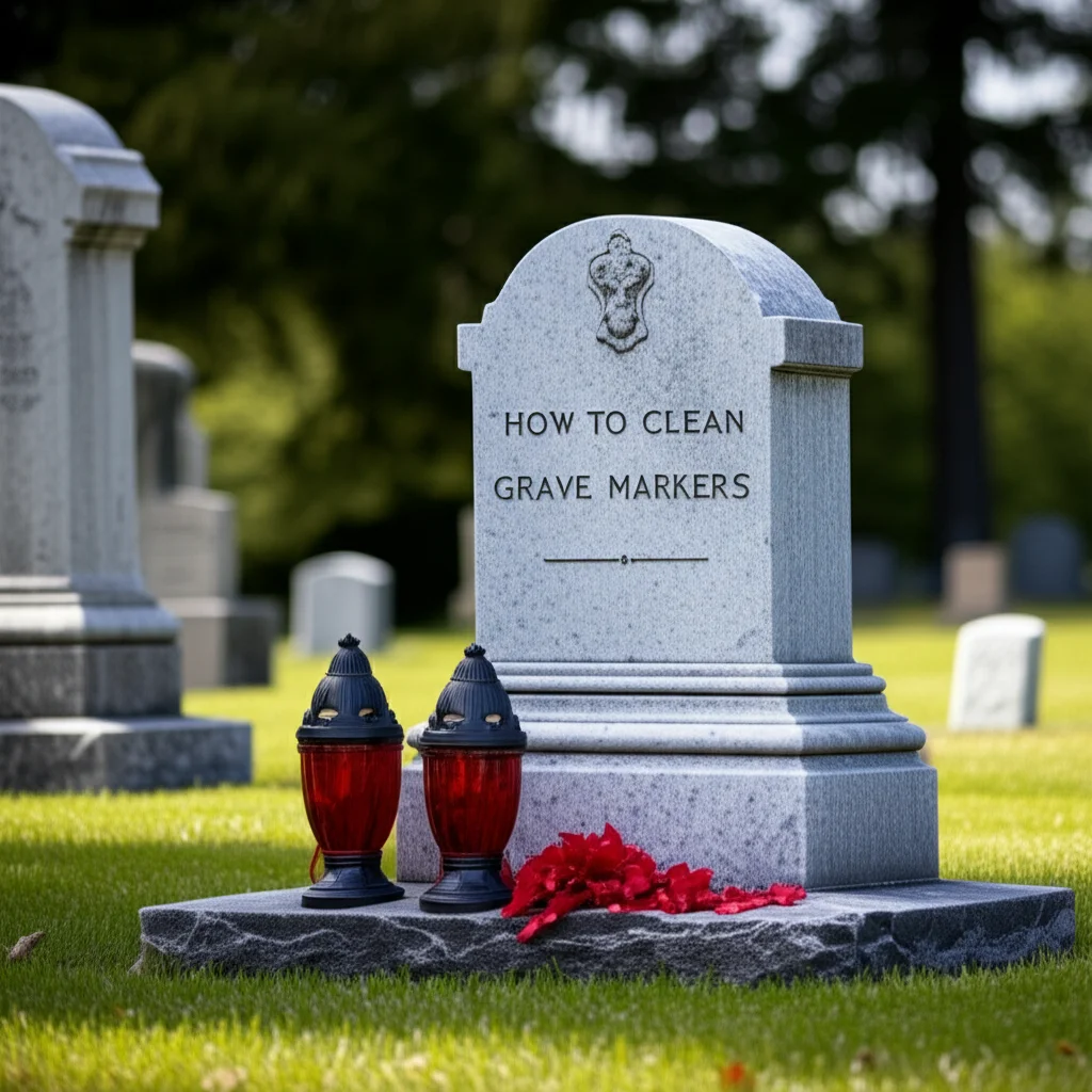 How To Clean Grave Markers