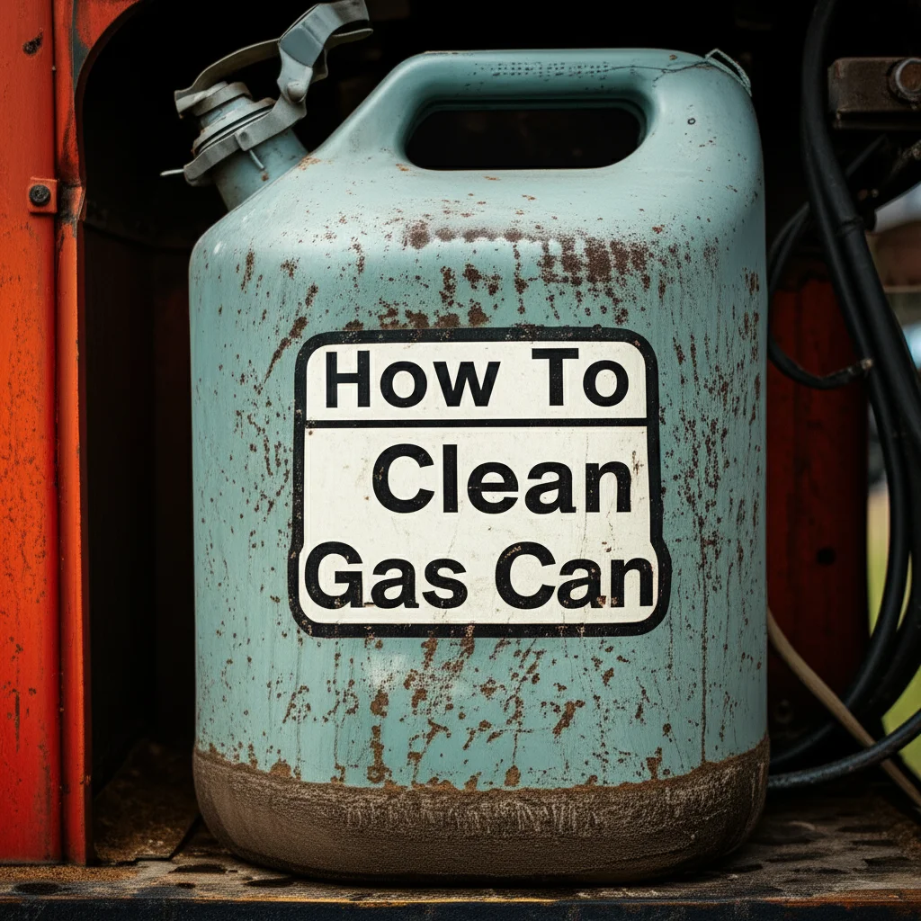 How To Clean Gas Can