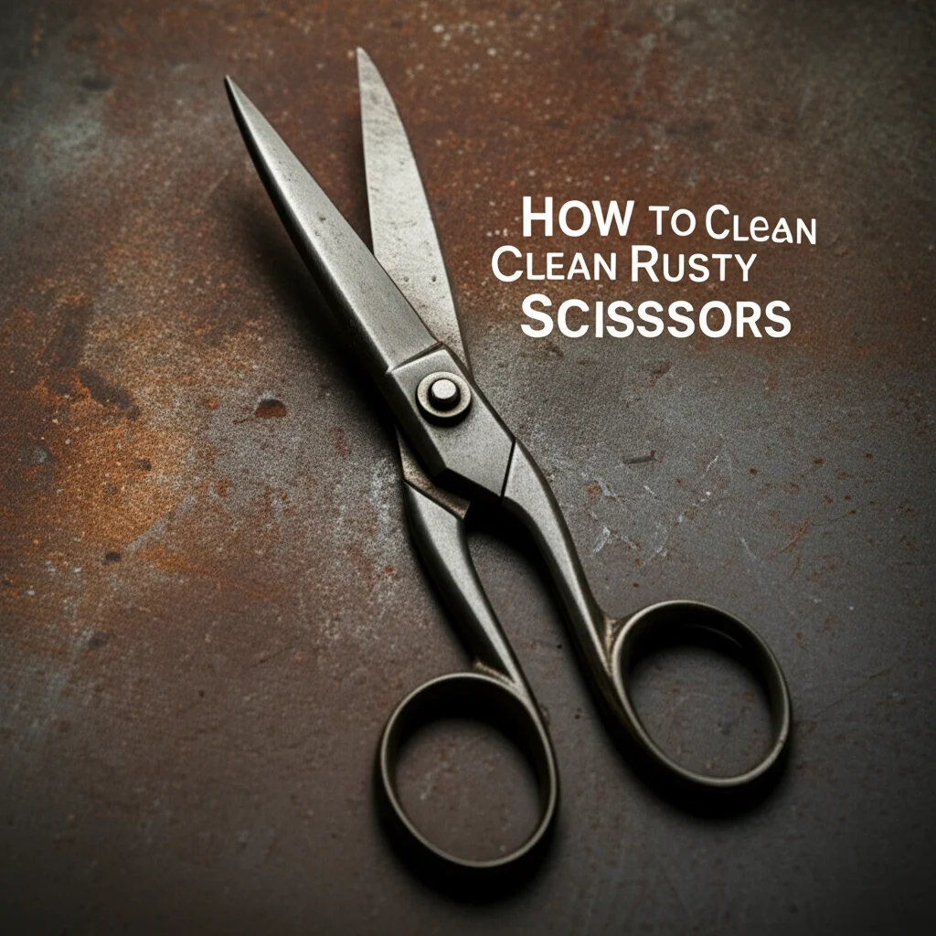 How To Clean Rusty Scissors
