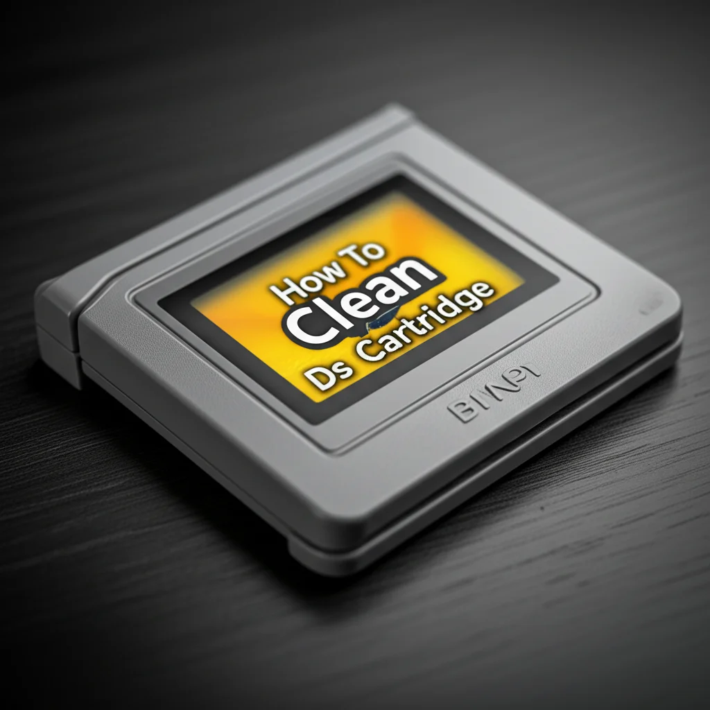 How To Clean Ds Cartridge